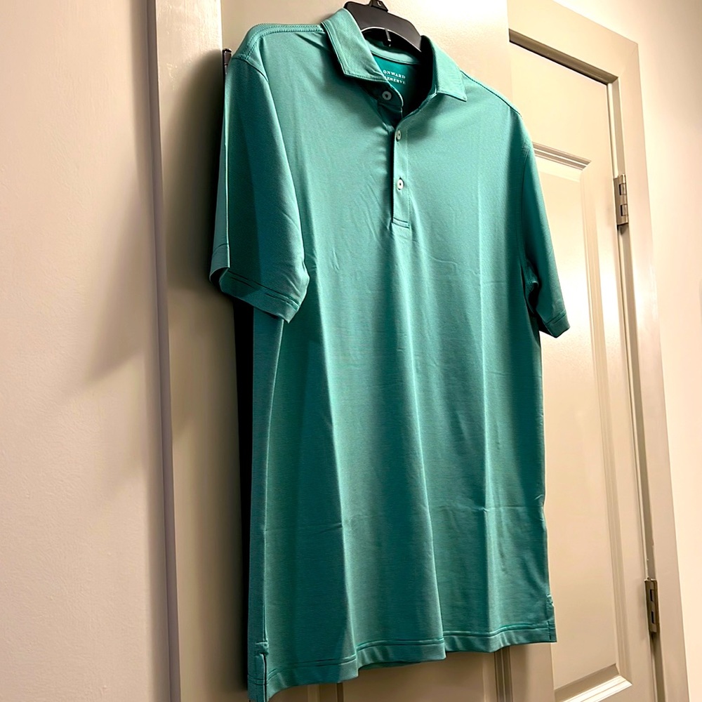 Onward Reserve Green polo, size small